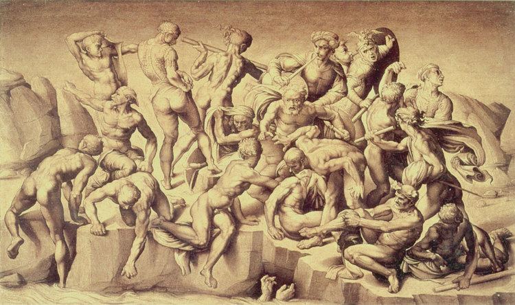 Battle of Cascina (Michelangelo) FileLa batalla de Cascina Sangallojpg Wikimedia Commons