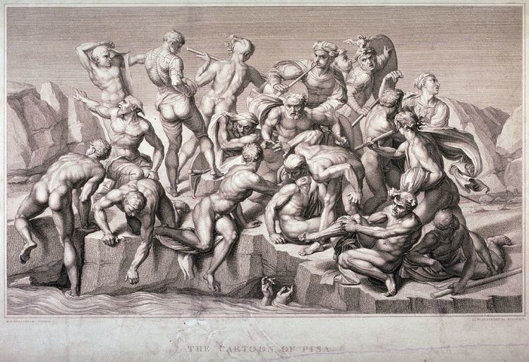 Battle of Cascina (Michelangelo) The Battle of Cascina The Cartoon of Pisa Luigi Schiavonetti