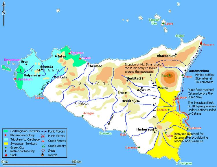 Battle of Catana (397 BC)