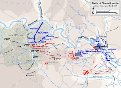 Battle of Chancellorsville Battle of Chancellorsville Wikipedia