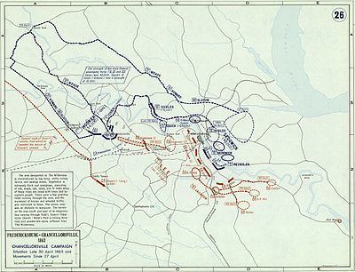 Battle of Chancellorsville Battle of Chancellorsville Wikipedia