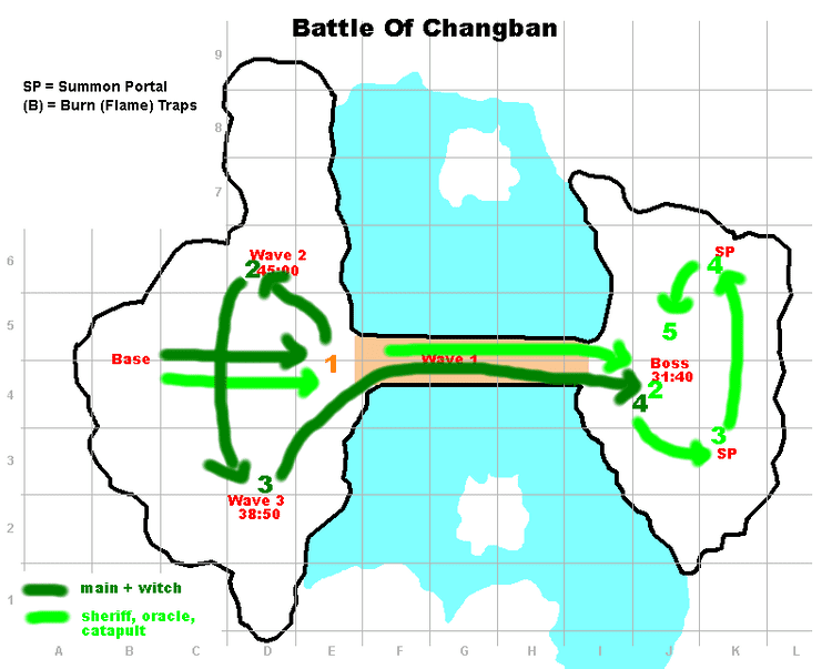 Battle of Changban Trap Map Battle Of Changban with video secretsofatlantica