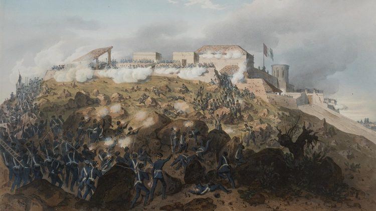 Battle of Chapultepec The Storming of Chapultepec General Pillow39s Attackquot Bullock