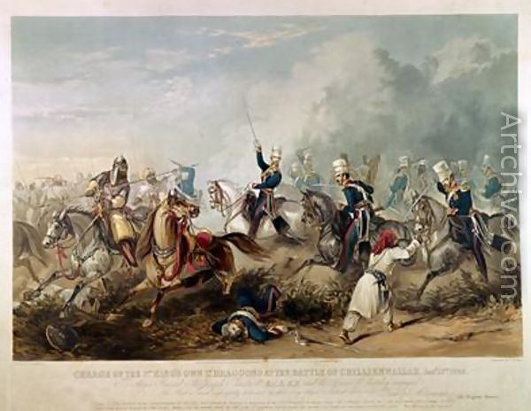 Battle of Chillianwala Charge of the Kings Own Light Dragoons at the Battle of Chillianwala