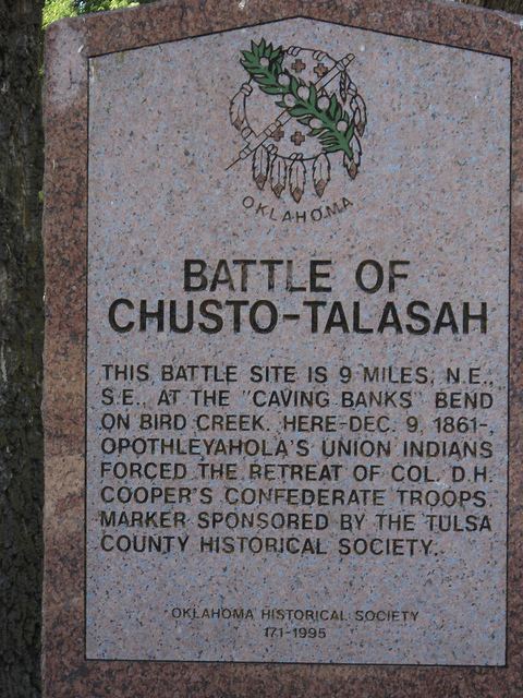 Battle of Chusto-Talasah blogoklahomauscontentOKZ0176jpg