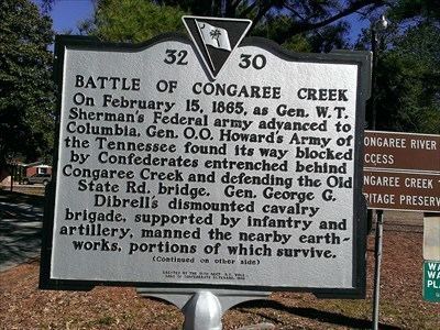 Battle of Congaree Creek imggroundspeakcomwaymarkingdisplay8aaa990bc4