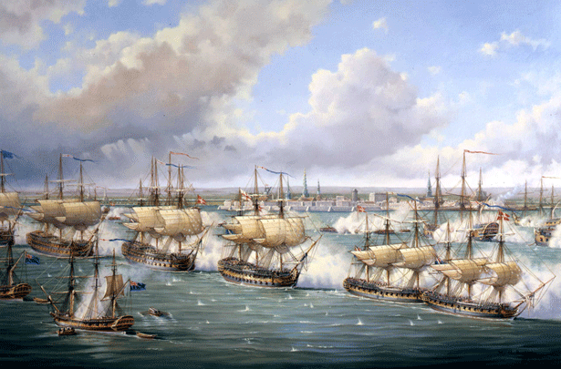 Battle of Copenhagen (1801) Bishop Marine Art Gallery The Battle of Copenhagen 1801