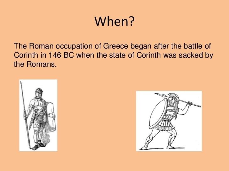 Battle of Corinth (146 BC) The Roman Empire in Greece