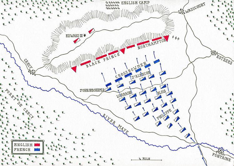 Battle of Crécy Battle of Crey
