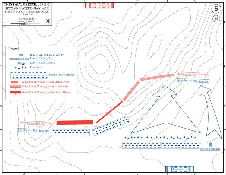 Battle of Cynoscephalae of the Battle of Cynoscephalae 197 BC Phase IV