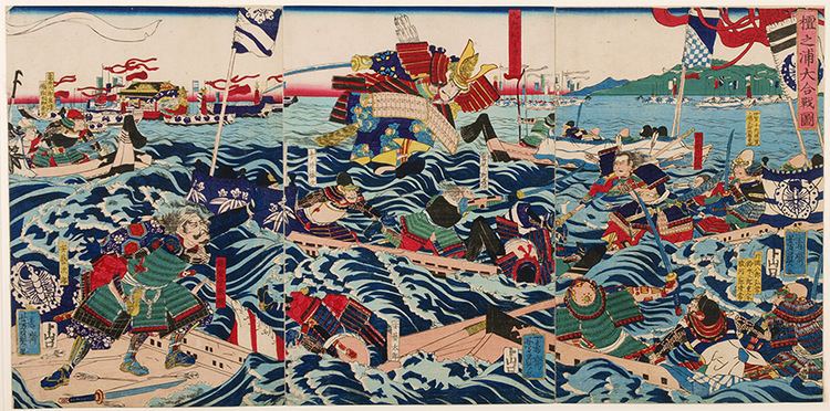 Battle of Dan-no-ura Yoshikazu The Battle of DannoUra of 1185