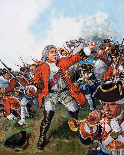 Battle of Dettingen Historical articles and illustrations Blog Archive The Battle of