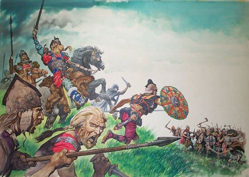 Battle of Edington King Alfred at the Battle of Edington 878 AD The Lost Treasure Chest