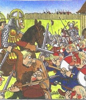 Battle of Edington Viking history 878 King Alfred the great won Battle of Edington