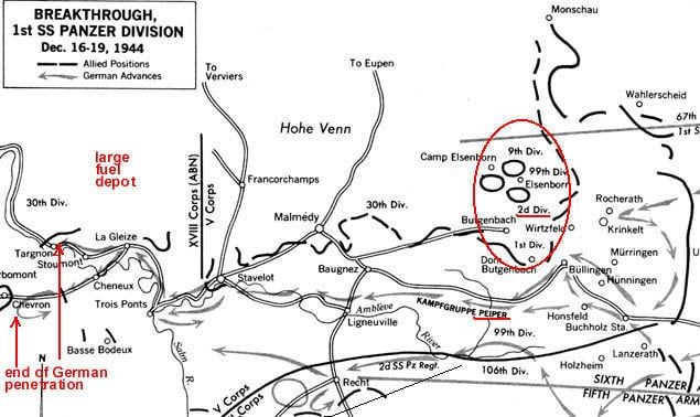 Battle of Elsenborn Ridge 99th Infantry Division Research Service