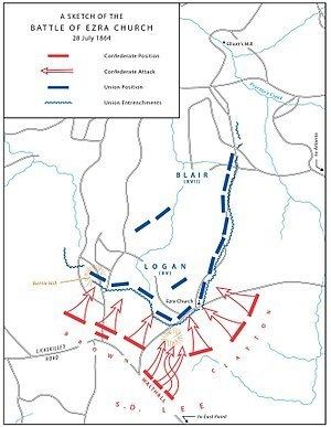 Battle of Ezra Church Battle of Ezra Church Wikipedia