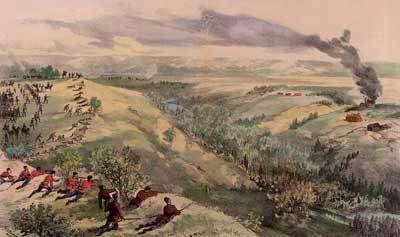 Battle of Fish Creek The Riel Rebellion The Battle of Fish Creek