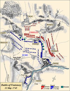 Battle of Fontenoy Battle of Fontenoy Wikipedia