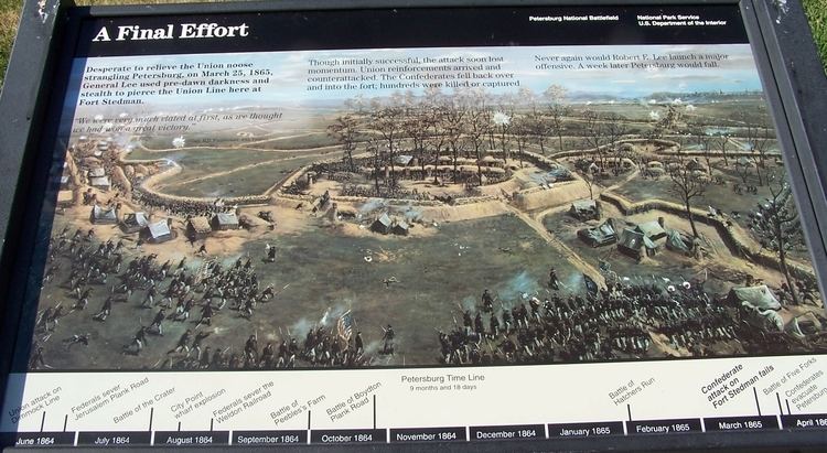 Battle of Fort Stedman Fort Stedman