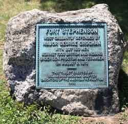 Battle of Fort Stephenson Fort Stephenson Sandusky County