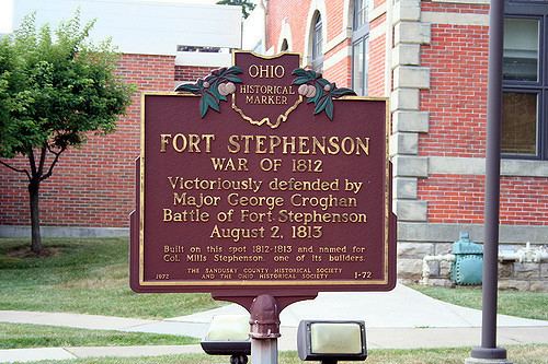 Battle of Fort Stephenson Fort Stephenson 2 Side A quotFort Stephensonquot War of 1812 Flickr