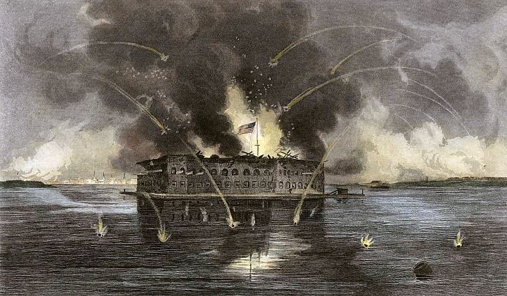 Battle of Fort Sumter The Battle of Fort Sumter American Civil War WorldAtlascom
