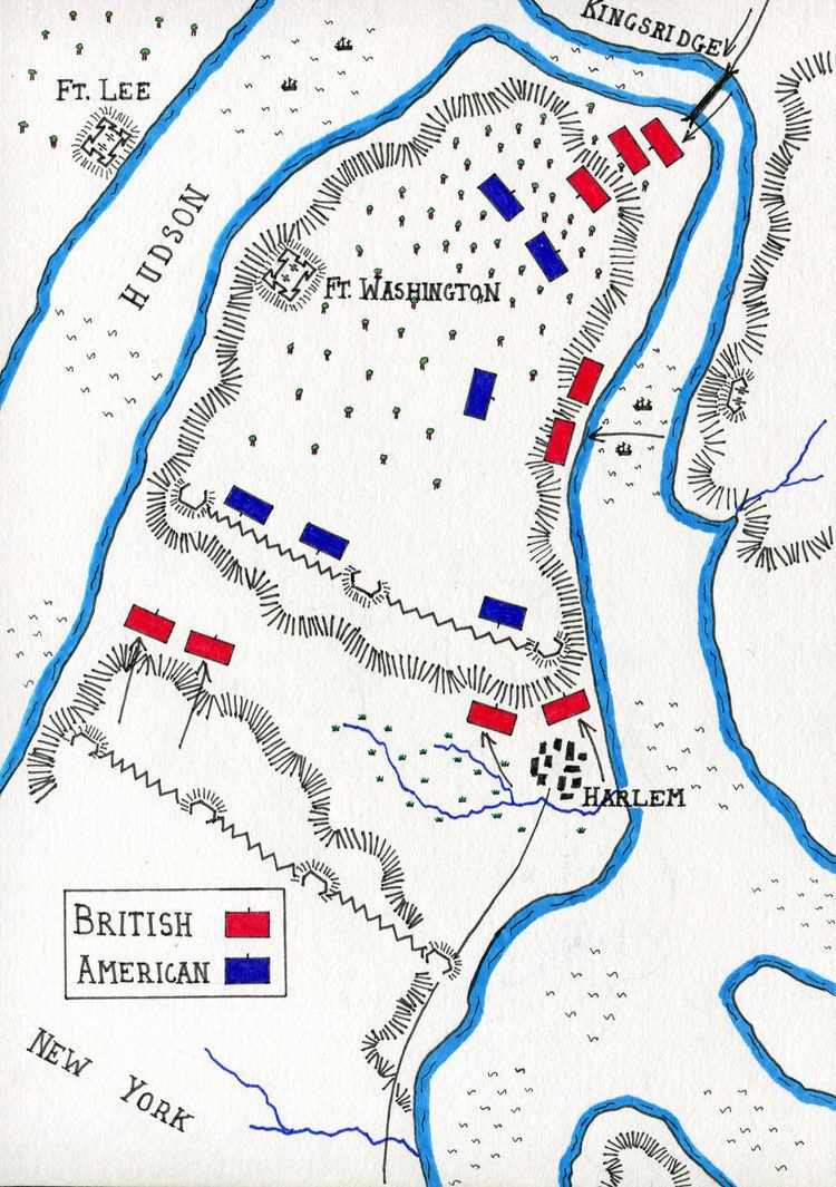 Battle of Fort Washington Battle of Fort Washington