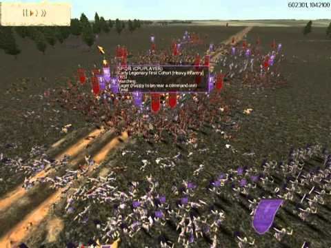 Battle of Forum Gallorum Battle of Forum Gallorum 43 BC played online made in RTW battle