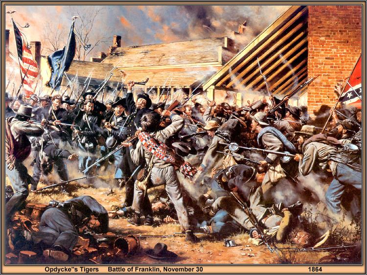 Battle of Franklin (1864) Opdycke39s Tigers Battle of Franklin 1864 by Kellkrull87 on DeviantArt