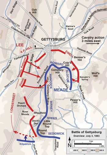 Battle of Gettysburg Battle of Gettysburg Wikipedia