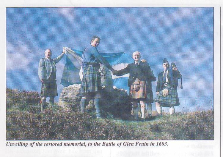 Battle of Glen Fruin Clan Colquhoun Blog Glen Fruin Monument