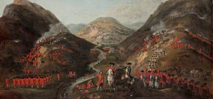 Battle of Glen Shiel Battle of Glenshiel 1719