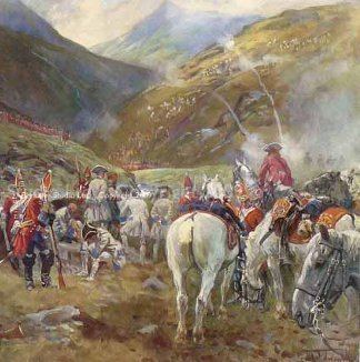 Battle of Glen Shiel Battle of Glenshiel 1719