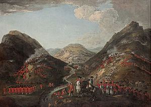 Battle of Glen Shiel httpsuploadwikimediaorgwikipediacommonsthu