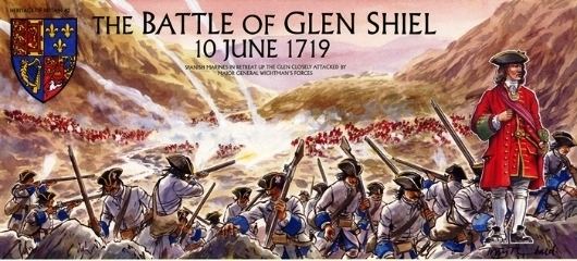 Battle of Glen Shiel Warfare History Blog Little ScottishJacobite Rebellion The First