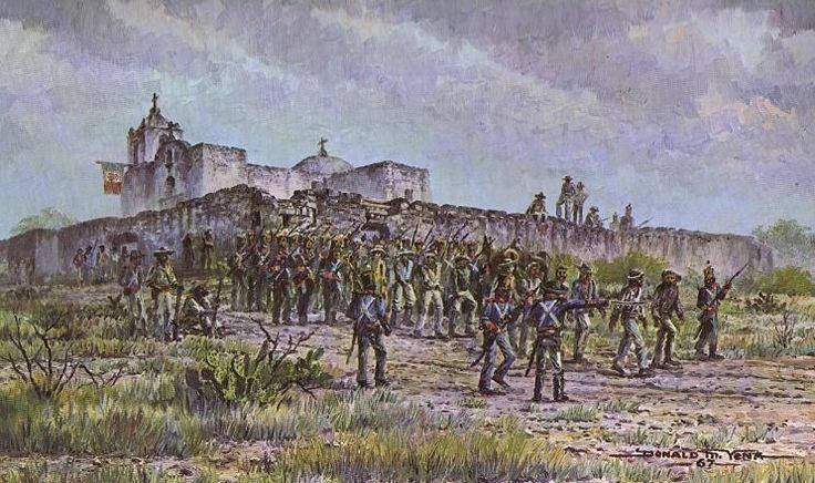 Battle of Goliad TEXAS SUBJECT ART The Battle of Goliad by Donald M Yena Texas
