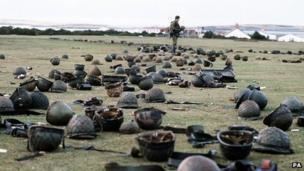 Battle of Goose Green Falklands anniversary Memories of Battle of Goose Green BBC News