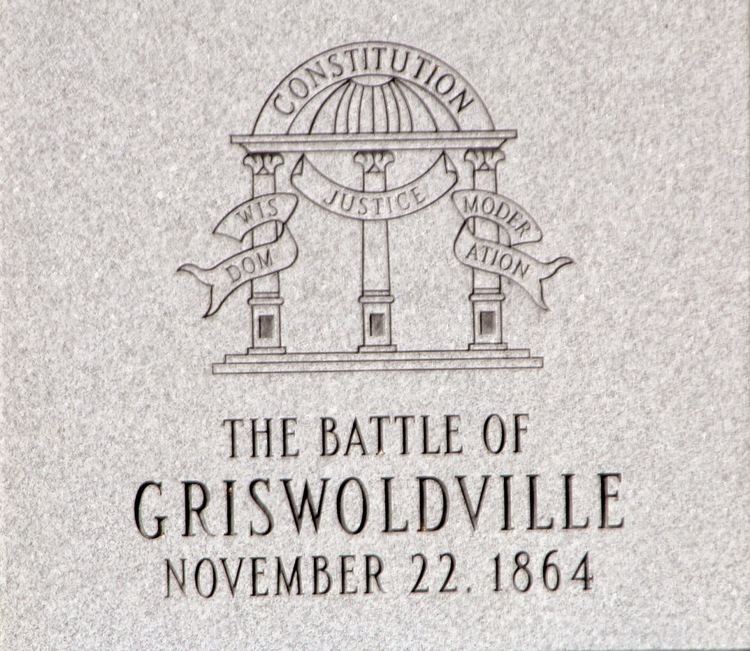 Battle of Griswoldville PIECES OF OUR PAST THE BATTLE OF GRISWOLDVILLE