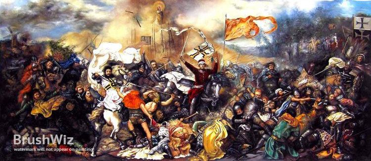 Battle of Grunwald (Matejko) Battle Of Grunwald by Jan Matejko Oil Painting Reproduction