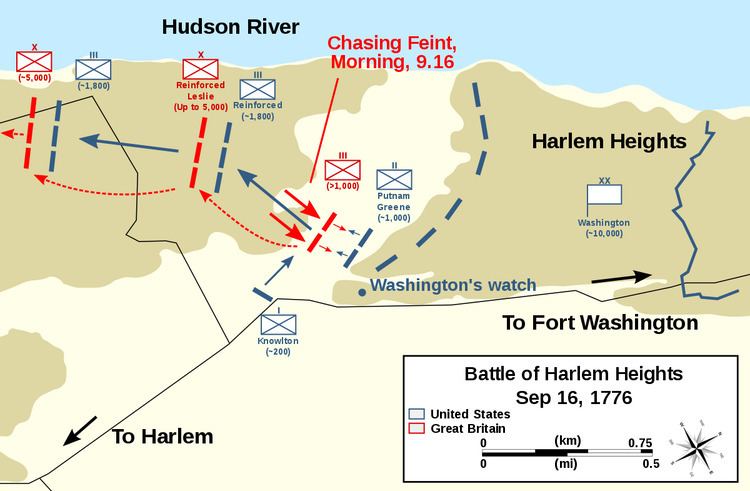 Battle of Harlem Heights Battle of Harlem Heights Wikipedia