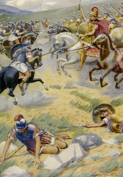 Battle of Heraclea The Baldwin Project The Story of Rome by Mary Macgregor
