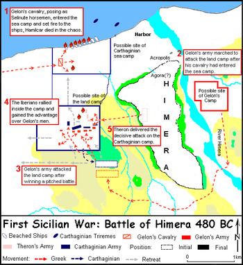 Battle of Himera (480 BC) httpsuploadwikimediaorgwikipediaenthumb6