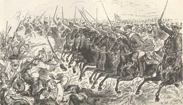 Battle of Hohenfriedberg FileCharge of the Bayreuth Dragoons at the Battle of Hohenfriedberg