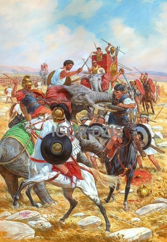 Battle of Ilipa The battle of Ilipa 206 BC obrazy Klio Pinterest Ancient history