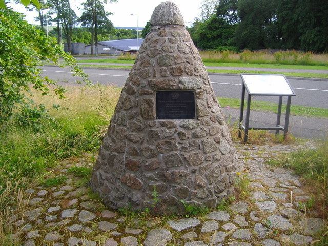 Battle of Inverkeithing Battle of Inverkeithing memorial cairn Euan Nelson Geograph