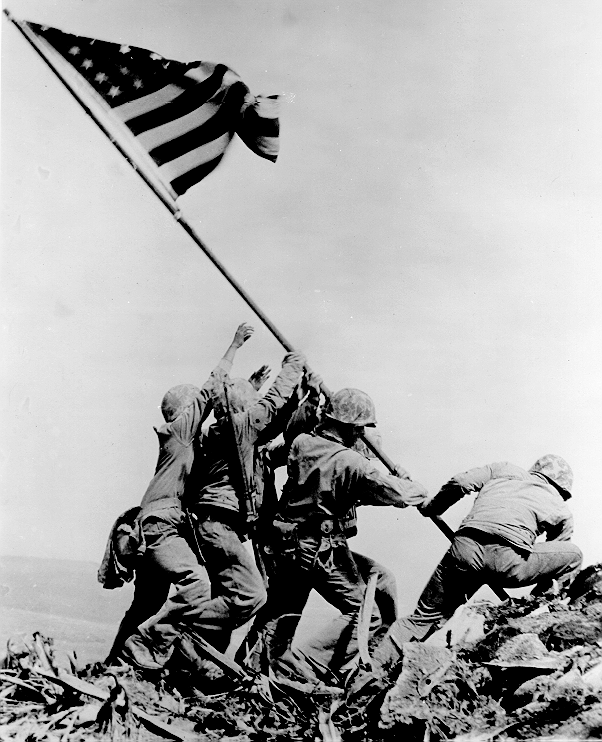 Battle of Iwo Jima wwwiwojimacombondlflagegif
