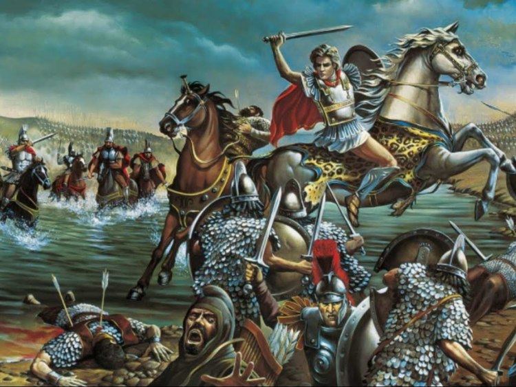 Battle of Jaxartes Ancient Battle Alexander The Battle of Jaxartes River 328 BC Act