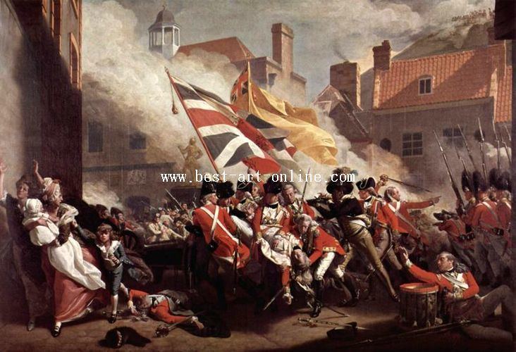 Battle of Jersey The Death Of Major Francis Pierson In The Battle Of Jersey John