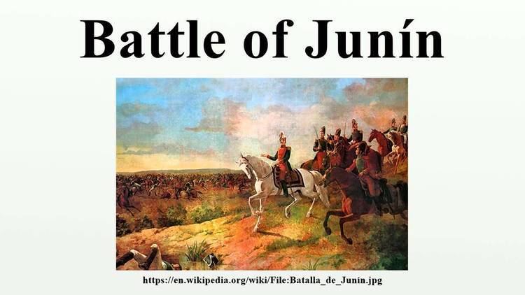 Battle of Junín httpsiytimgcomviwNoeJnb52oUmaxresdefaultjpg