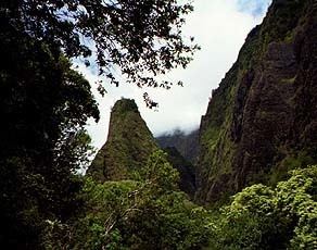The Iao needle in Iao Valley State Park